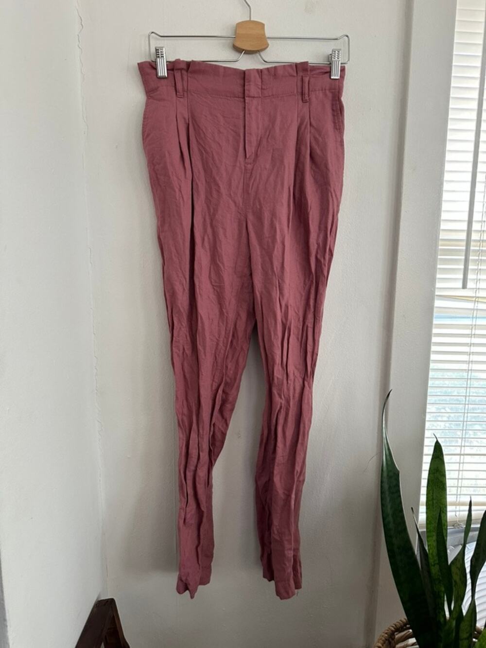 Ann Taylor LOFT Women's Pink Casual Pants | Size Small Tall